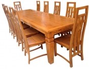 Teak wood dinning set